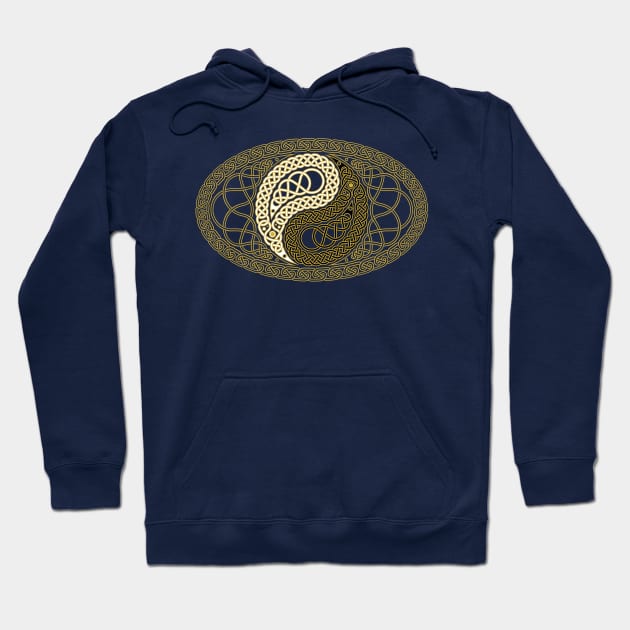 Celtic Yin & Yang Hoodie by Ricardo77